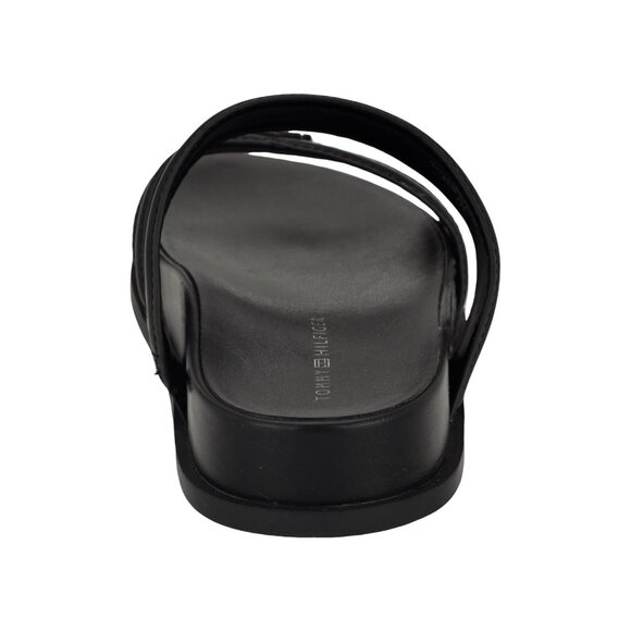 Tommy Hilfiger Womens Jiana 2 Strap Slide Sandals TWJIANA Black 9.5M - Picture 9 of 12